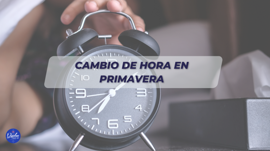 Cambio de hora en primavera