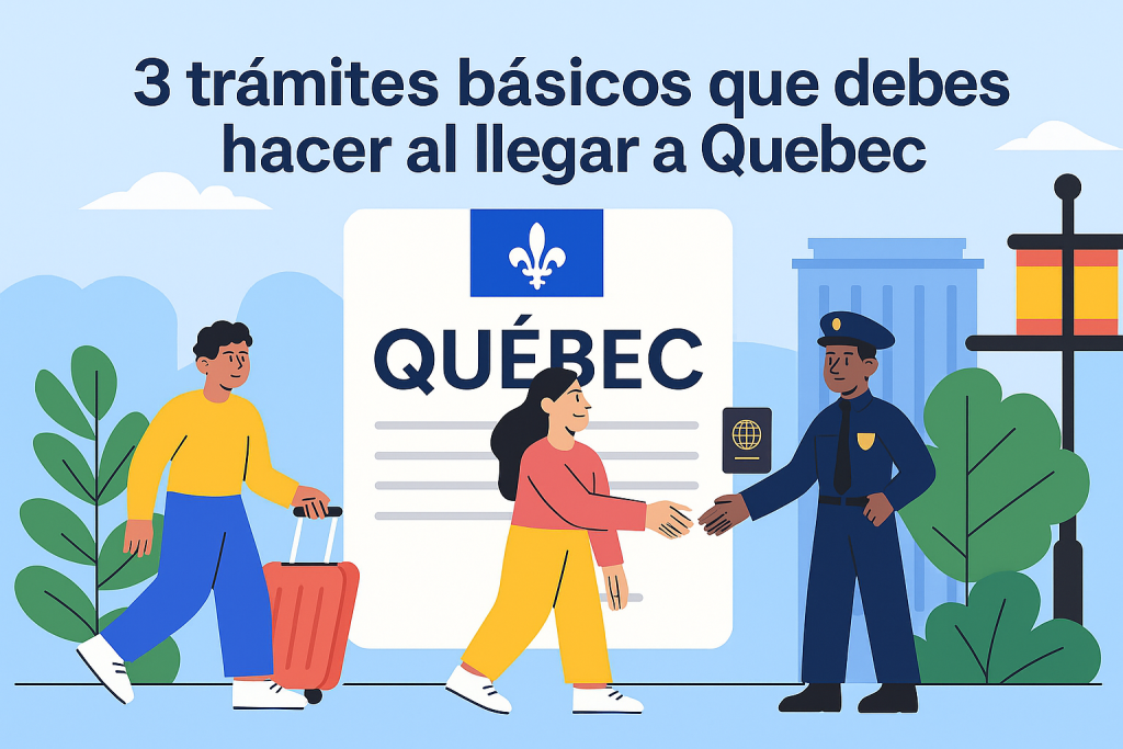 3 trámites básicos que debes hacer al llegar a Quebec